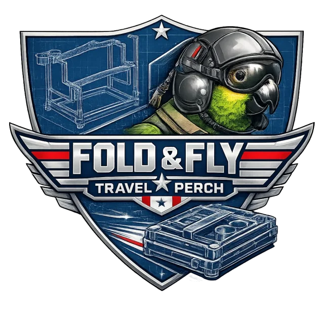 Fold & Fly Travel Perch logo