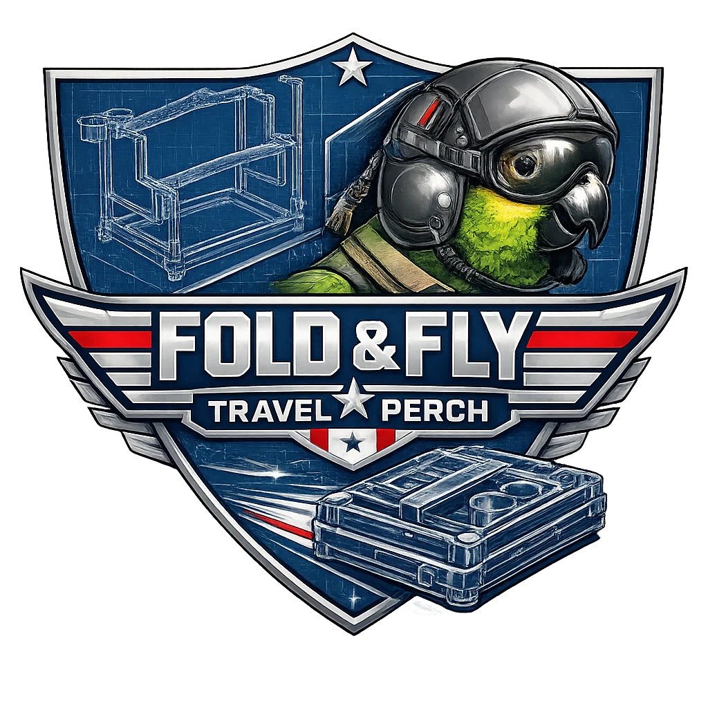 Fold & Fly Travel Perch logo