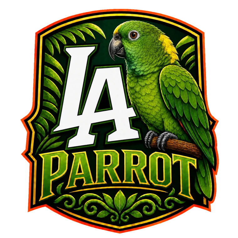 LA Parrot badge logo